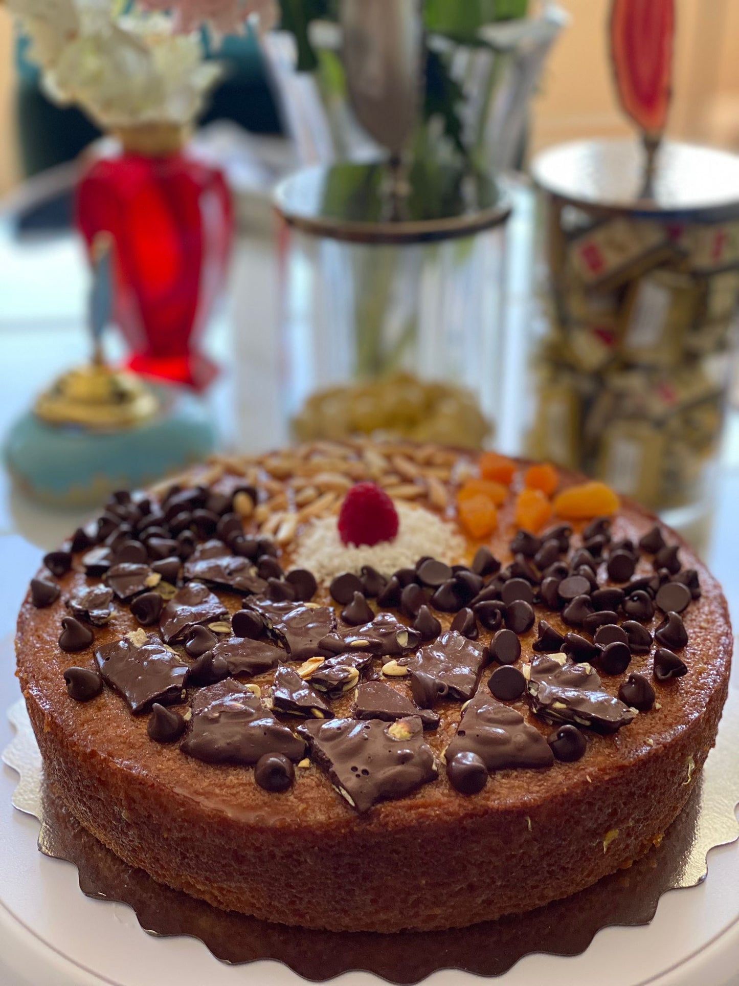 Cornmeal Orange Cake