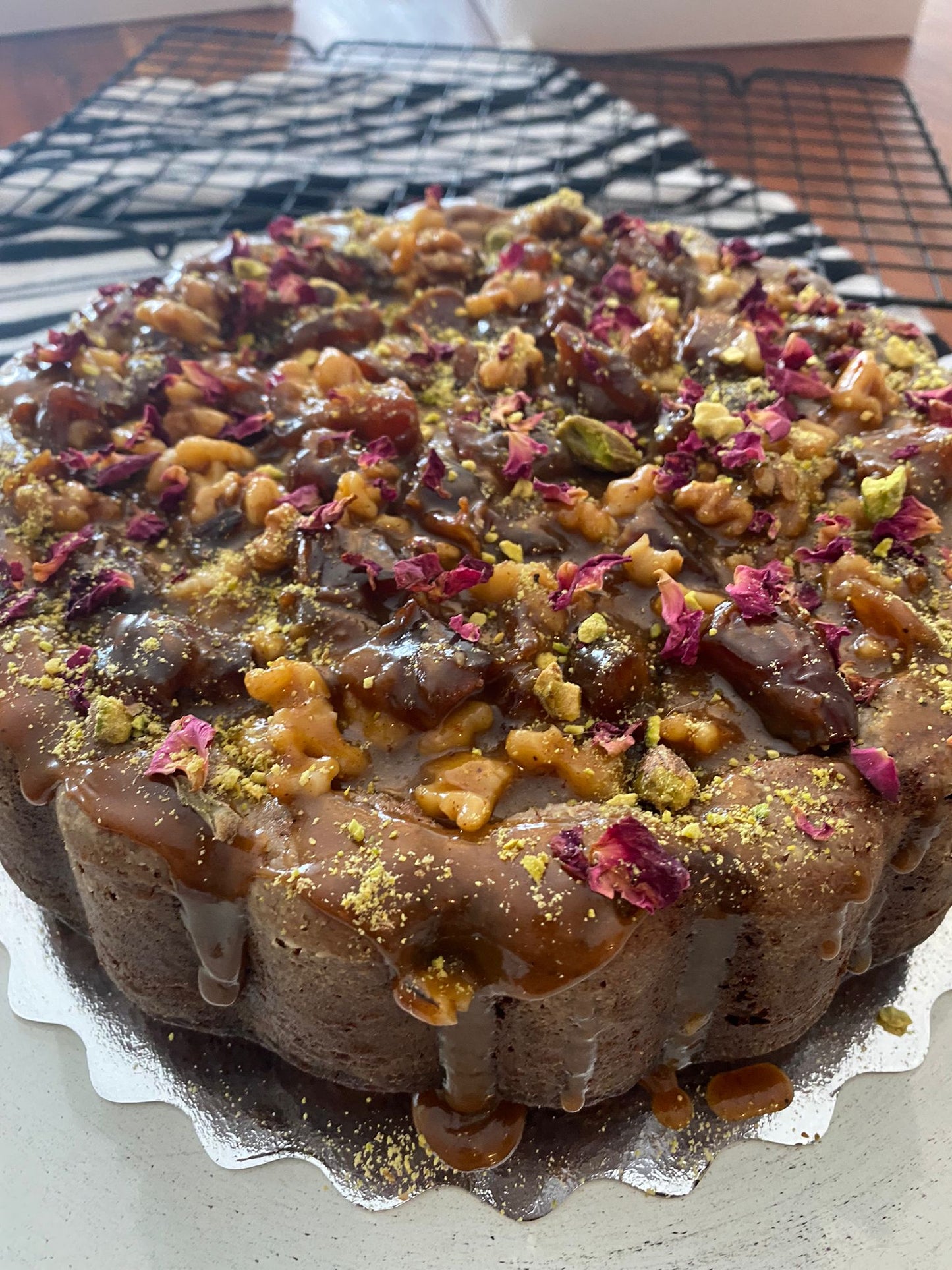 Date Walnut Cake